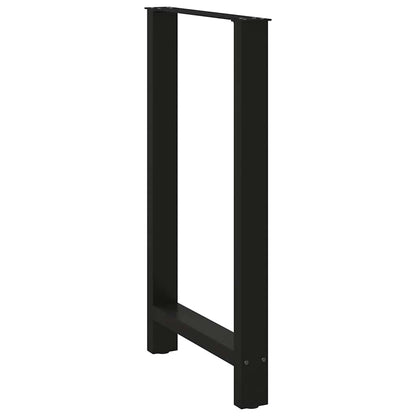 Bartafelpoten 2 st 60x(100-101) cm staal zwart