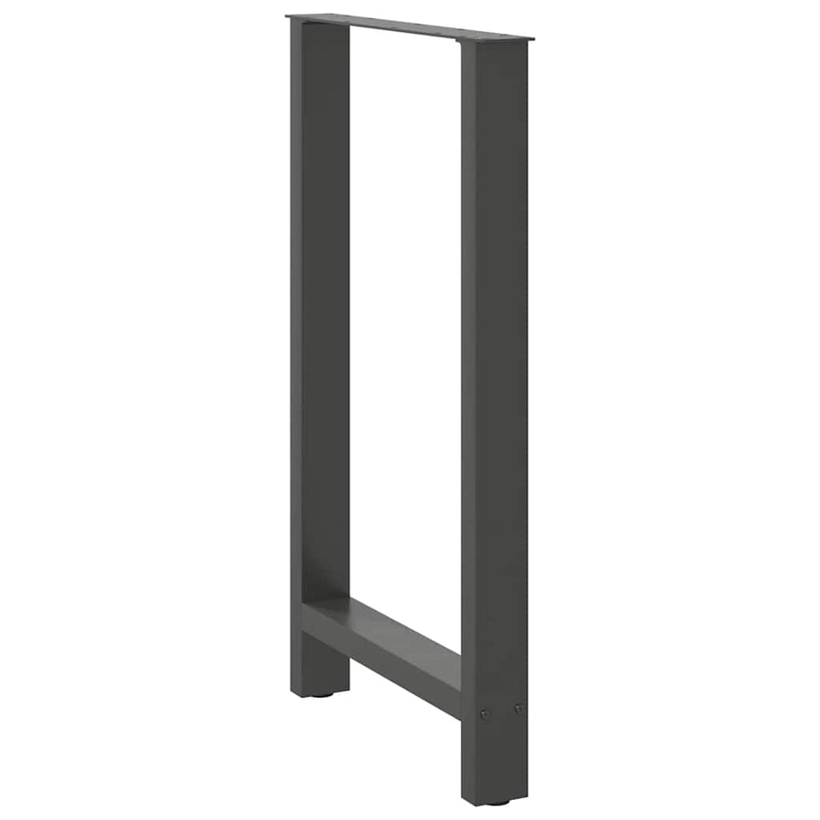 Bartafelpoten 2 st 60x(100-101) cm staal antraciet