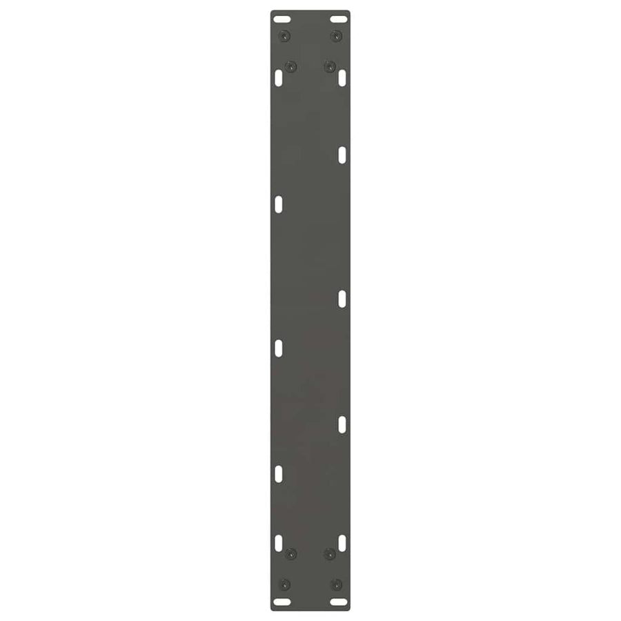 Bartafelpoten 2 st 60x(100-101) cm staal antraciet