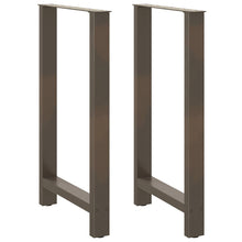 Salontafelpoten Staal Naturel 60 x (100-101) cm