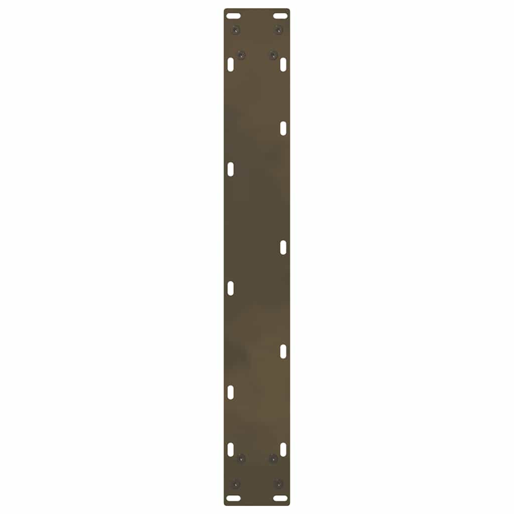 Salontafelpoten Staal Naturel 60 x (100-101) cm