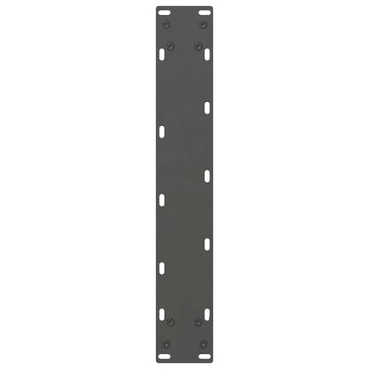 Salontafelpoten Staal Antraciet 40 x (110-111) cm