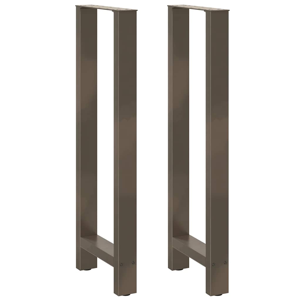 Salontafelpoten Staal Naturel 40 x (110-111) cm
