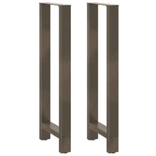 Salontafelpoten Staal Naturel 40 x (110-111) cm