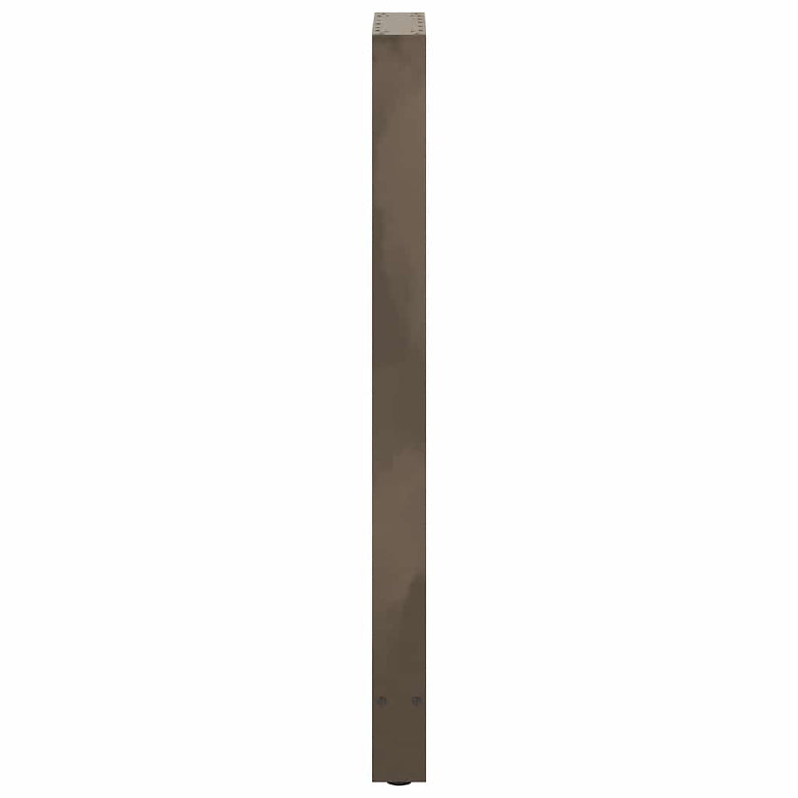Salontafelpoten Staal Naturel 40 x (110-111) cm