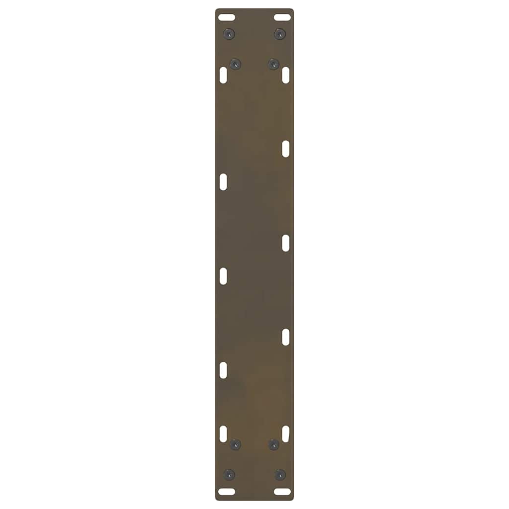 Salontafelpoten Staal Naturel 40 x (110-111) cm