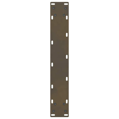 Salontafelpoten Staal Naturel 40 x (110-111) cm
