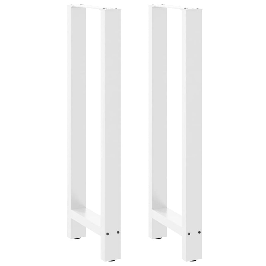 Salontafelpoten Staal Wit 50 x (110-111) cm