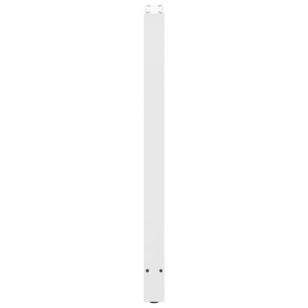 Salontafelpoten Staal Wit 50 x (110-111) cm