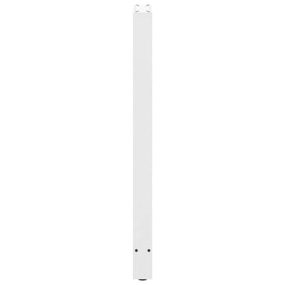 Salontafelpoten Staal Wit 50 x (110-111) cm