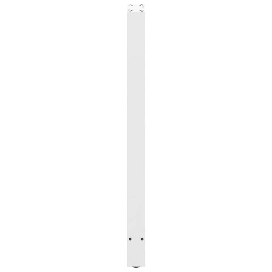 Salontafelpoten Staal Wit 50 x (110-111) cm