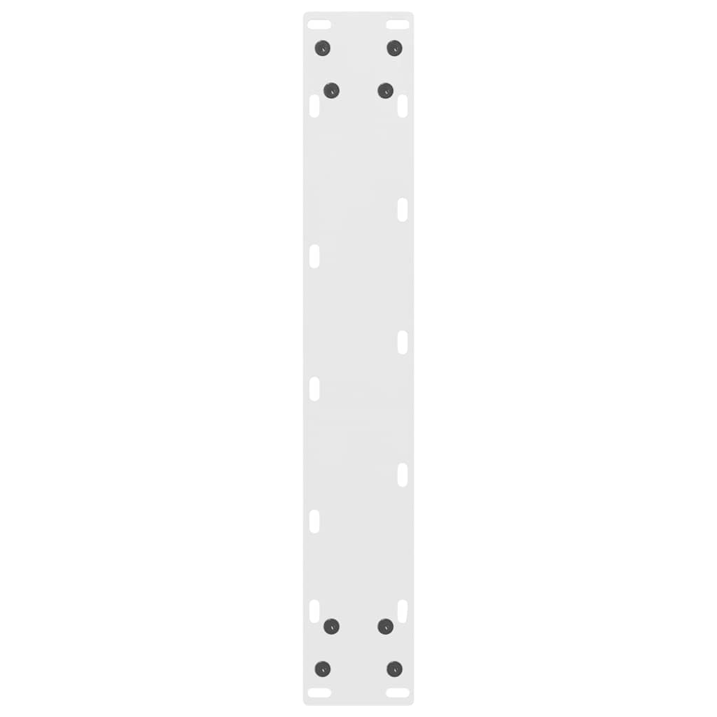 Salontafelpoten Staal Wit 50 x (110-111) cm