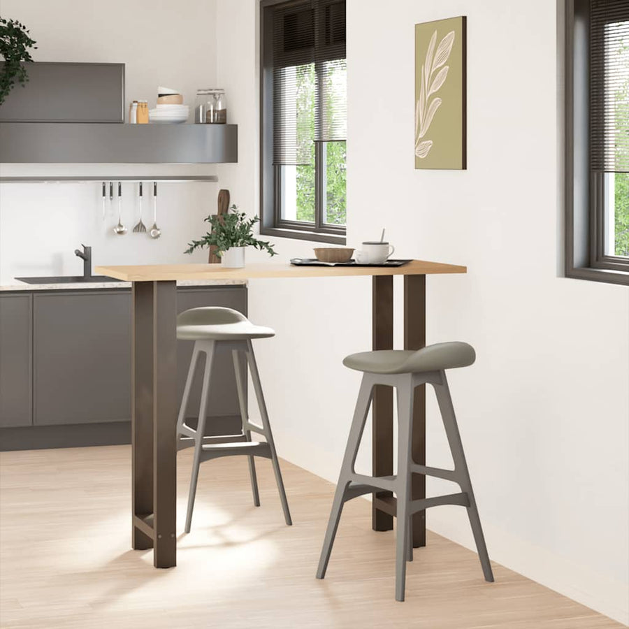 Salontafelpoten Staal Naturel 50 x (110-111) cm