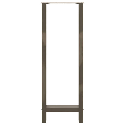 Salontafelpoten Staal Naturel 50 x (110-111) cm