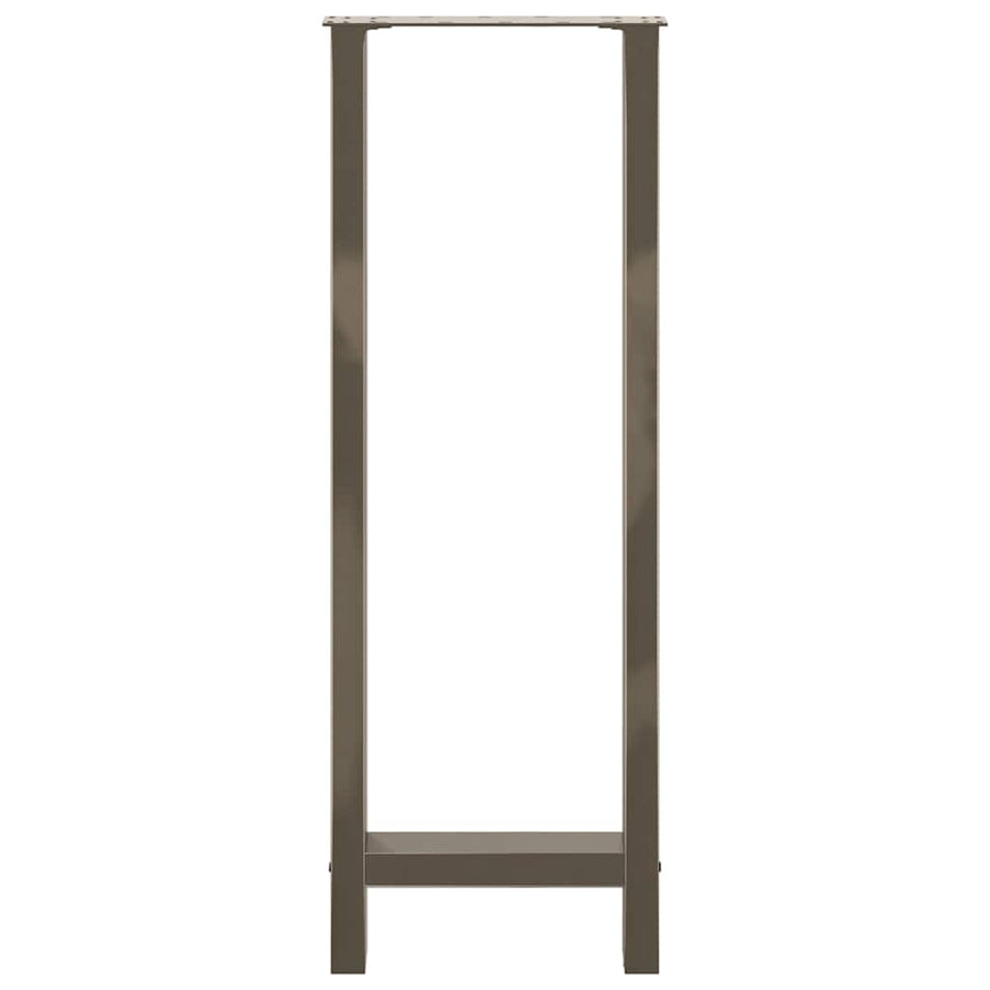 Salontafelpoten Staal Naturel 50 x (110-111) cm