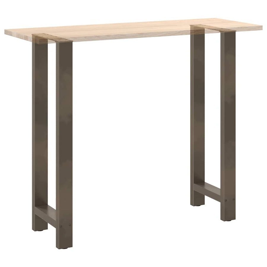 Salontafelpoten Staal Naturel 50 x (110-111) cm