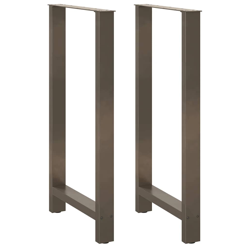 Salontafelpoten Staal Naturel 60 x (110-111) cm