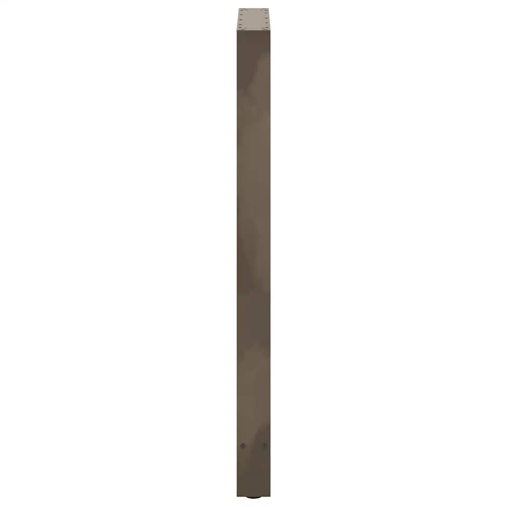 Salontafelpoten Staal Naturel 60 x (110-111) cm
