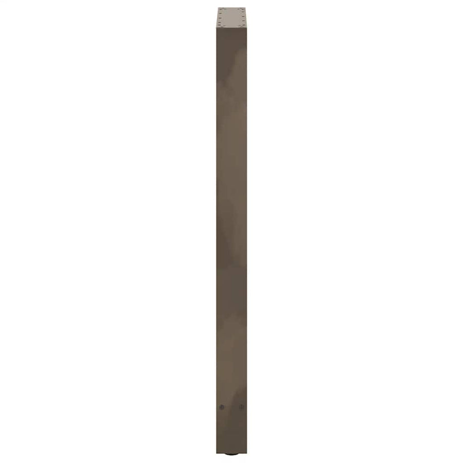 Salontafelpoten Staal Naturel 60 x (110-111) cm