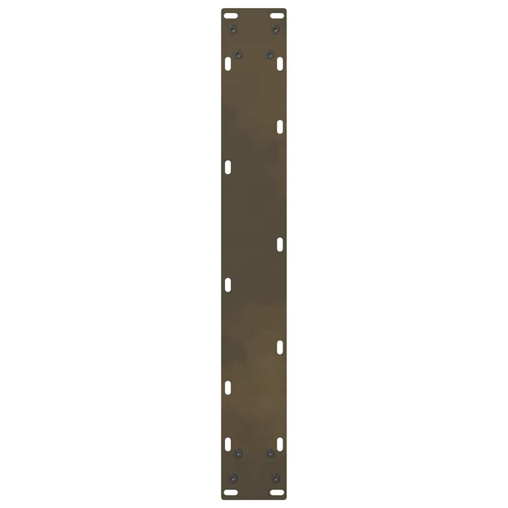 Salontafelpoten Staal Naturel 60 x (110-111) cm