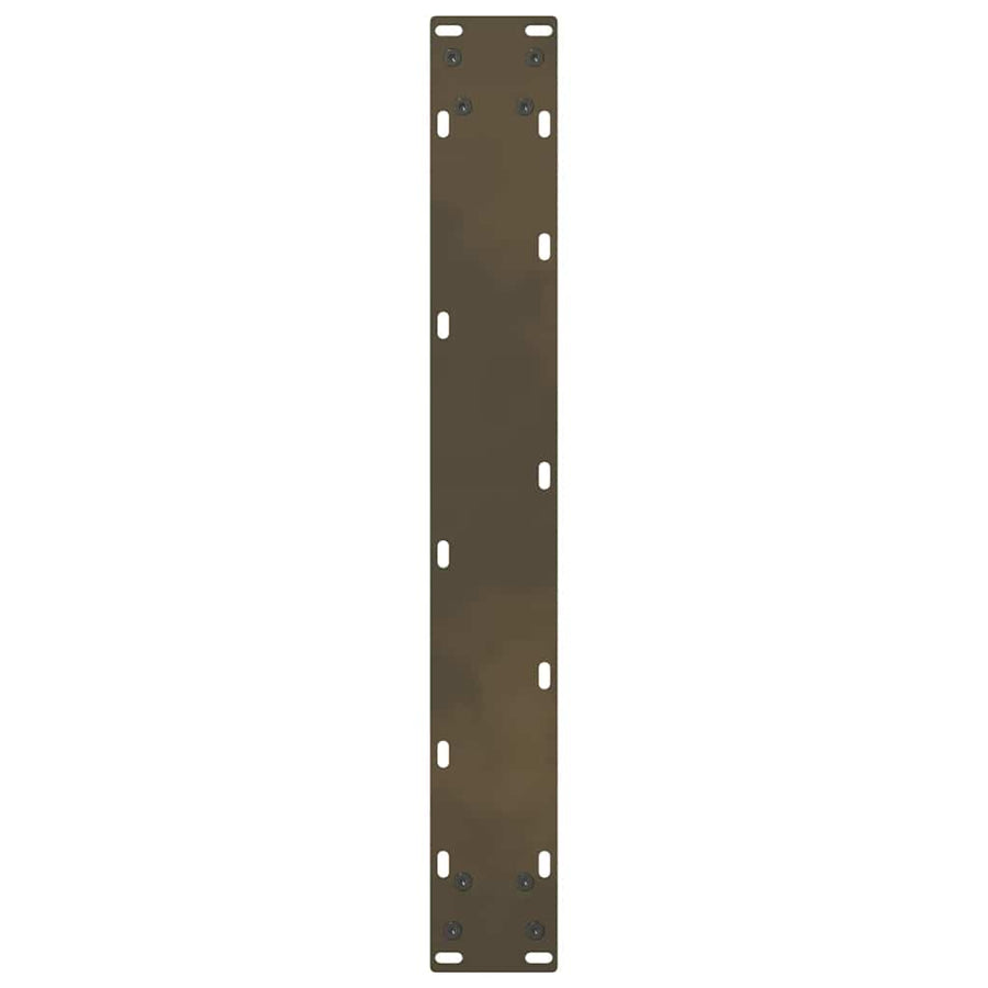 Salontafelpoten Staal Naturel 60 x (110-111) cm