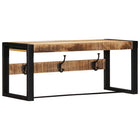Kapstok 80x35x35 cm massief mangohout
