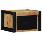 Nachtkastjes 2 st 40x35x25 cm massief mangohout