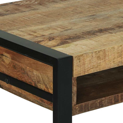Plafondtafel met plank Bruin 100 x 50 x 75 cm Massief mangohout