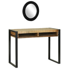 Kaptafel massief mangohout bruin 100x50x75 cm