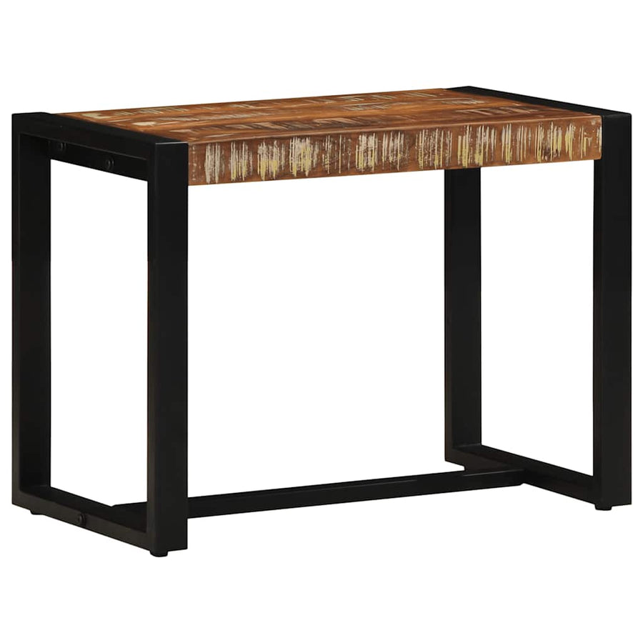 Bank Multicolor 60x35x45 cm Massief Hout Hergebruikt