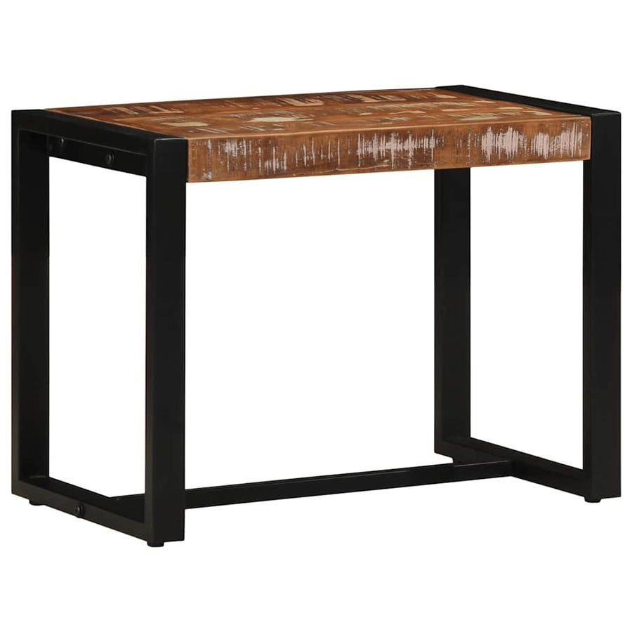 Bank Multicolor 60x35x45 cm Massief Hout Hergebruikt