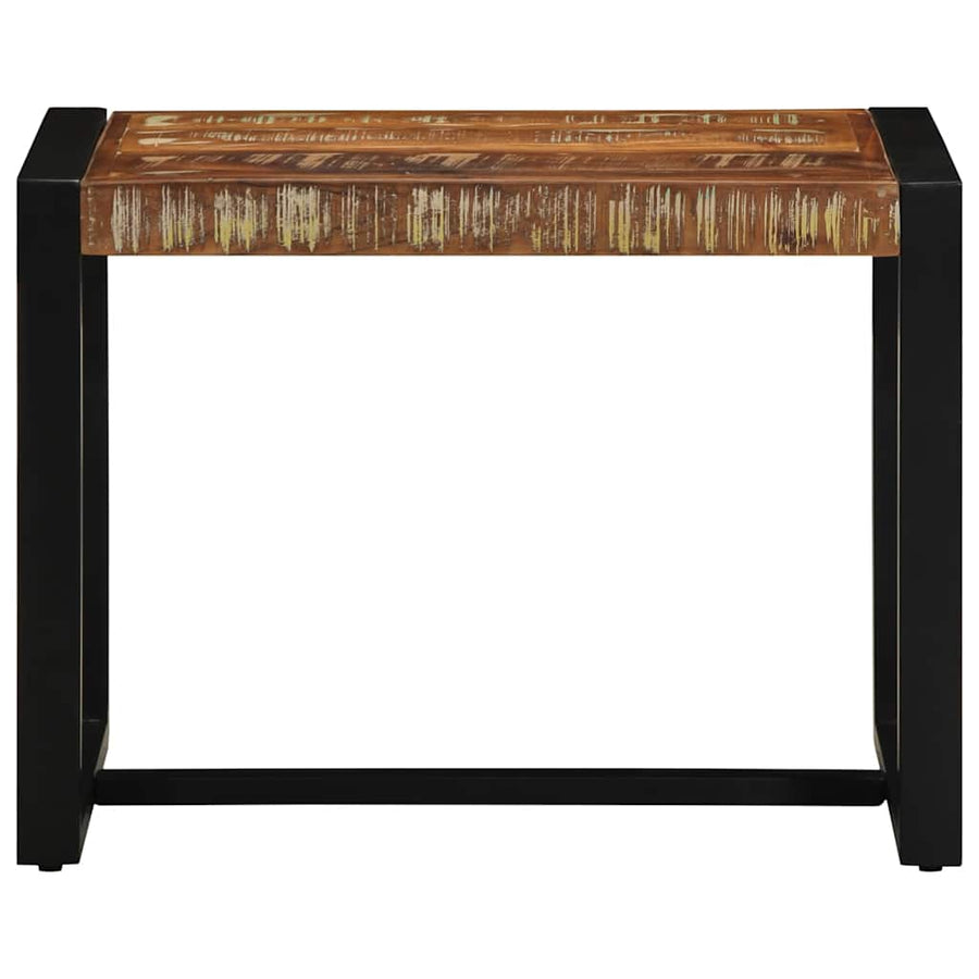Bank Multicolor 60x35x45 cm Massief Hout Hergebruikt