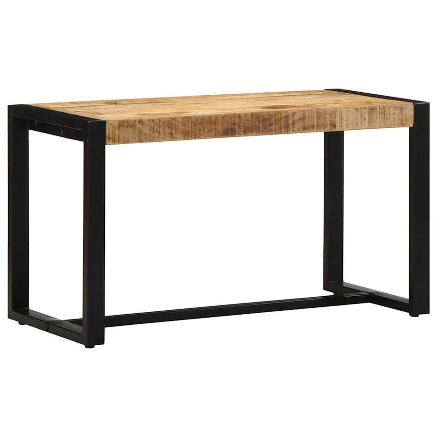 Bank 80x35x45 cm massief ruw hout mango