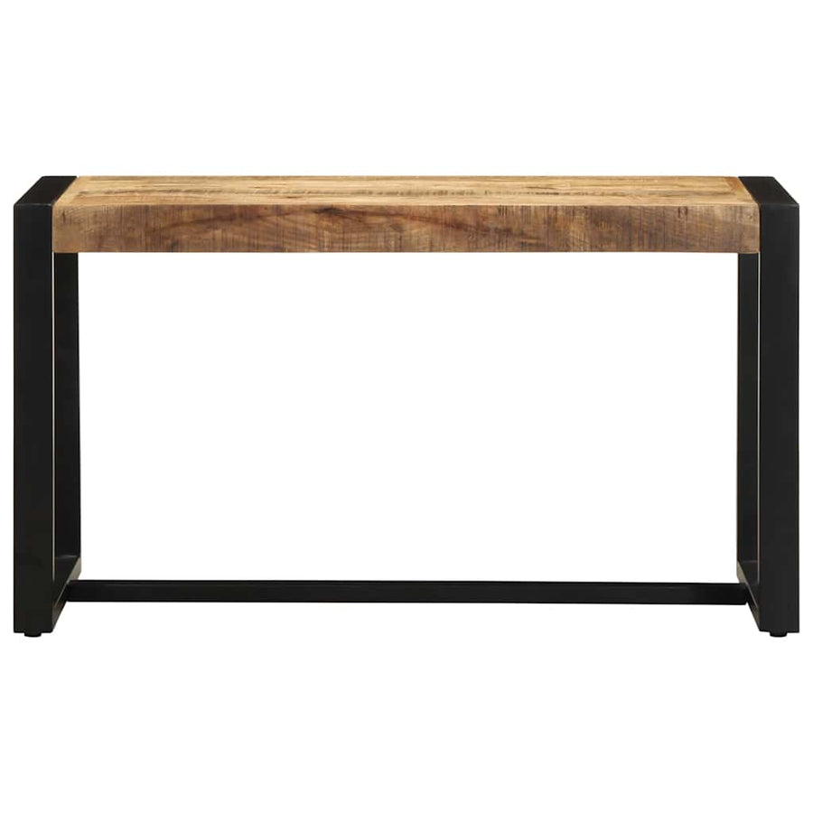 Bank 80x35x45 cm massief ruw hout mango