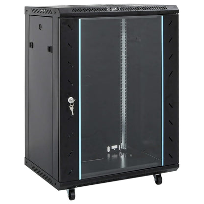 Netwerkkast 15U 19" IP20 53x40x80 cm zwart