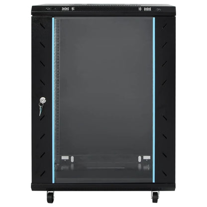 Netwerkkast 15U 19" IP20 53x40x80 cm zwart