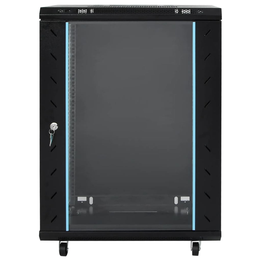 Netwerkkast 15U 19" IP20 53x40x80 cm zwart