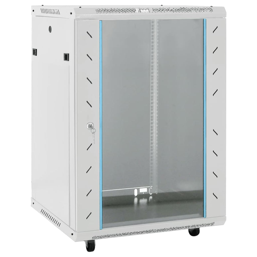 Netwerkkast 15U 19" IP20 53x40x80 cm grijs