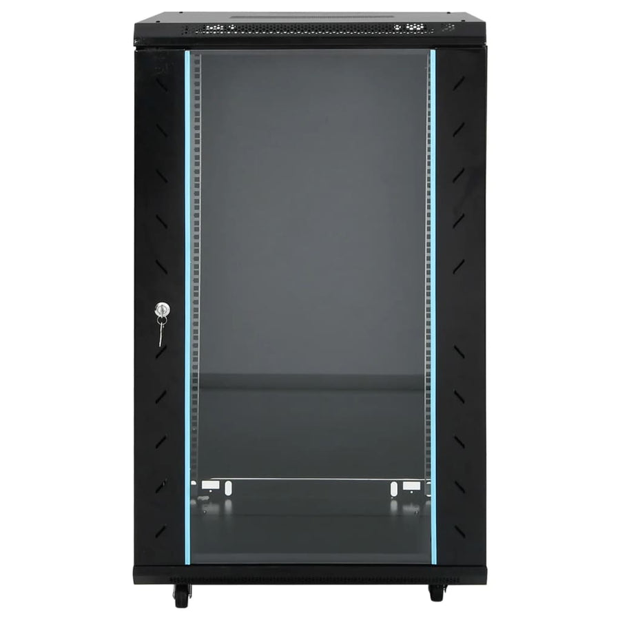 Netwerkkast 18U 19" IP20 60x60x100 cm zwart