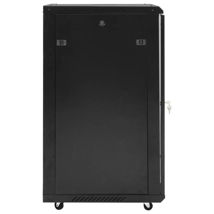 Netwerkkast 18U 19" IP20 60x60x100 cm zwart