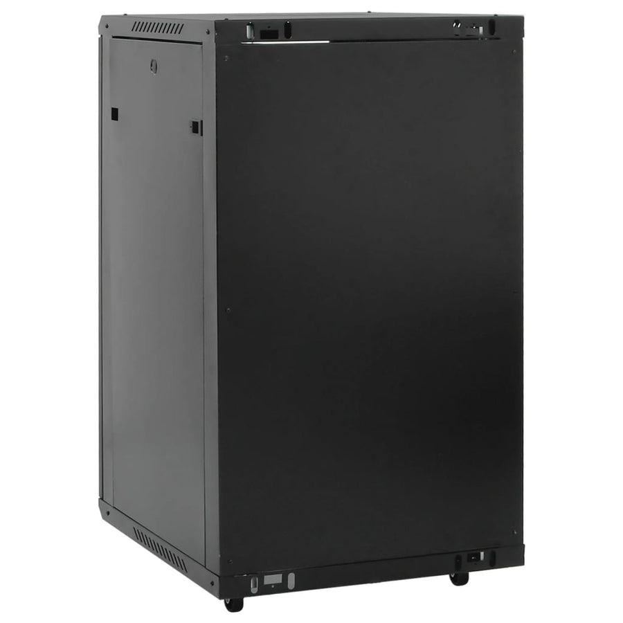 Netwerkkast 18U 19" IP20 60x60x100 cm zwart