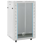 Netwerkkast 18U 19 inch 60x60x100 cm grijs