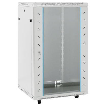 Netwerkkast 18U 19" IP20 60x60x100 cm grijs