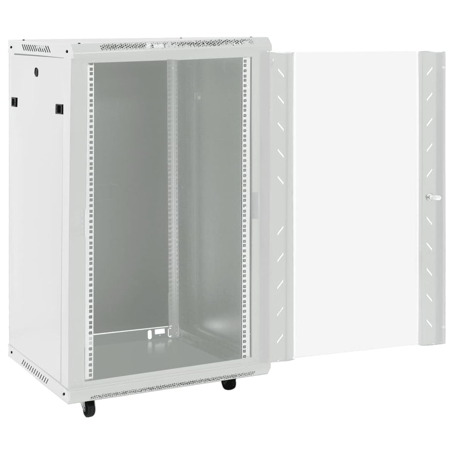 Netwerkkast 18U 19" IP20 60x60x100 cm grijs