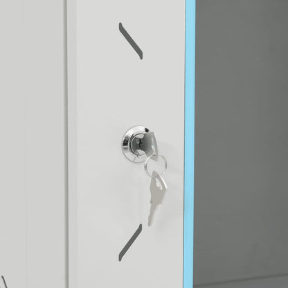 Netwerkkast 18U 19" IP20 60x60x100 cm grijs