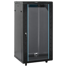 Netwerkkast 22U 19" IP20 60x60x120 cm zwart