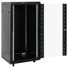 Netwerkkast 22U 19" IP20 60x60x120 cm zwart