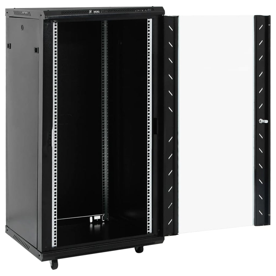 Netwerkkast 22U 19" IP20 60x60x120 cm zwart