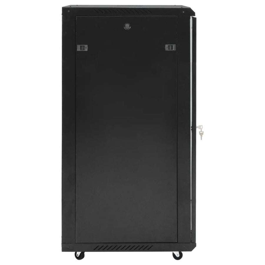 Netwerkkast 22U 19" IP20 60x60x120 cm zwart