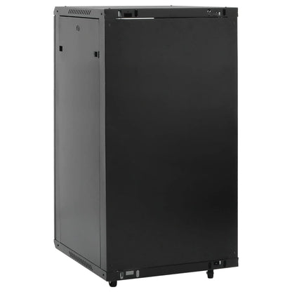 Netwerkkast 22U 19" IP20 60x60x120 cm zwart